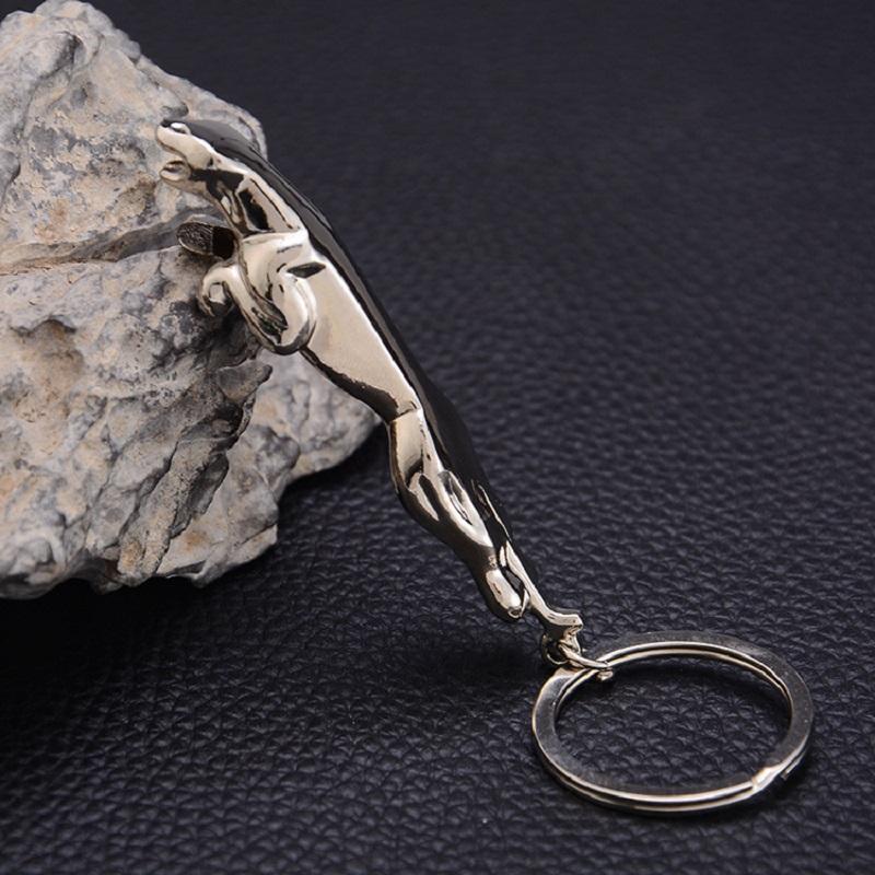 Jaguar Keychain Stainless Steel Design for Luxury Car Keyrings Key ...