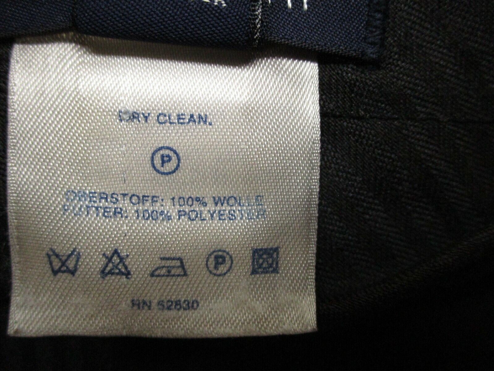 Pantalon De Golf Para Hombre Vestir Lana Lands' End Formal Talla 37 Frente Plano