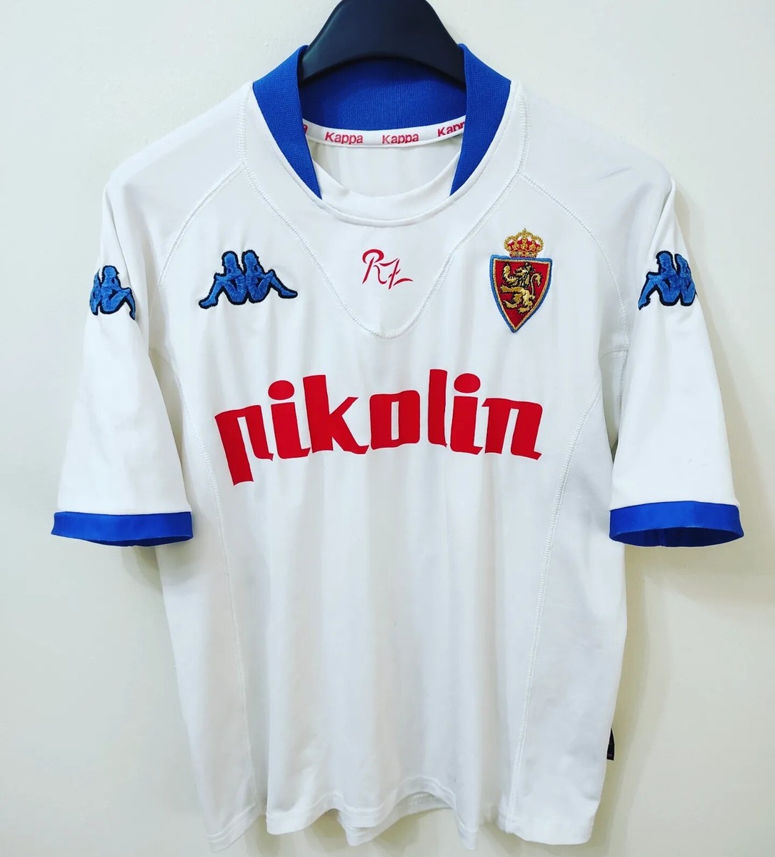 REAL ZARAGOZA 2001-2002 Pikolin camiseta shirt trikot maillot