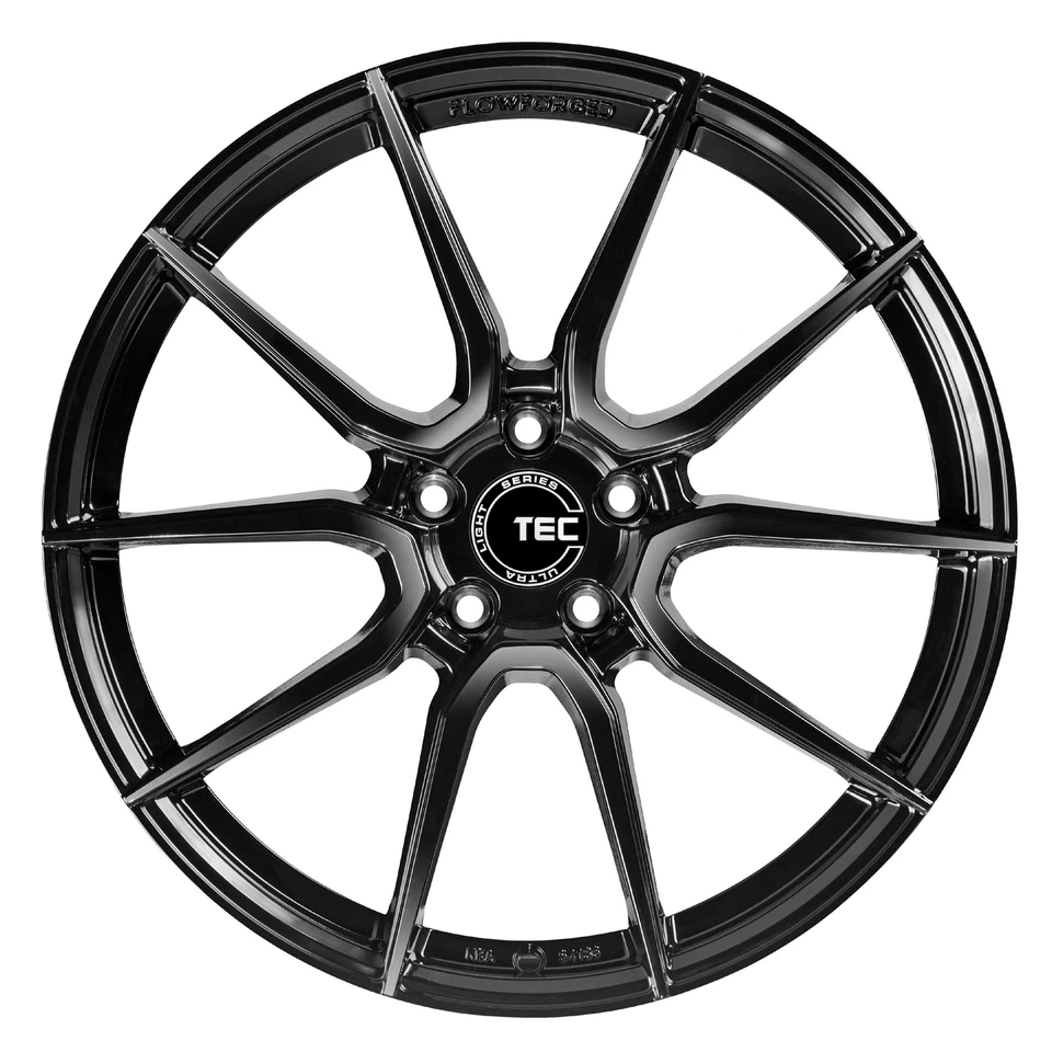 19" TEC GT Race I Schwarz Sommerräder 225/35 für VW Jetta Typ 16, 16H - Bild 3 von 4