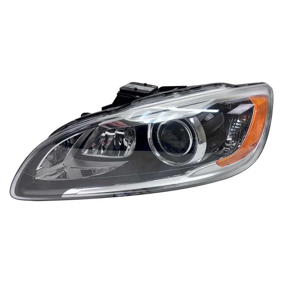 HID/Xenon Headlight For 2014-2018 Volvo S60 V60 with Black Housing Left Driver Foto 3 de 3