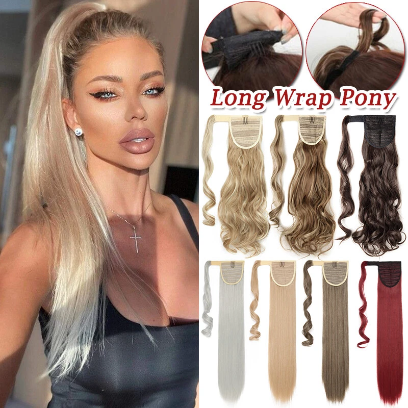 Tape Hair Extensions Ponytail