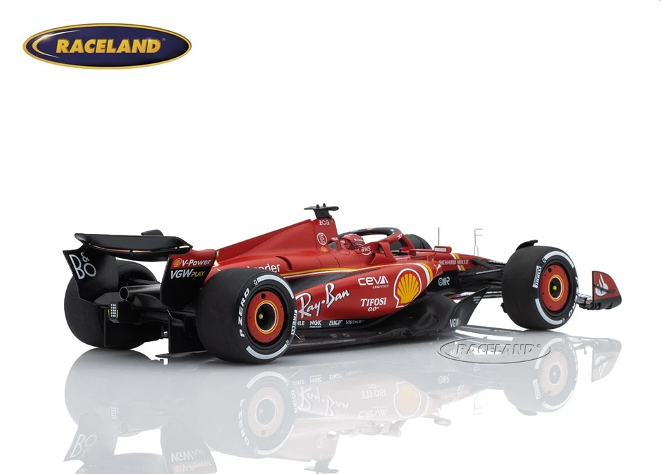 Ferrari SF-24 F1 GP Saudi Arabien 2024 Charles Leclerc, Looksmart 1:18 LS18F1057 - Bild 2 von 4