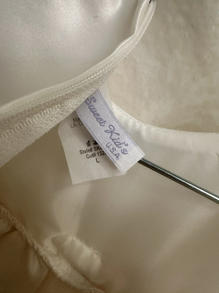 Sweet Kids цветок девочка платье кремовый и белый 18 месяцев - Изображение 4 из 4