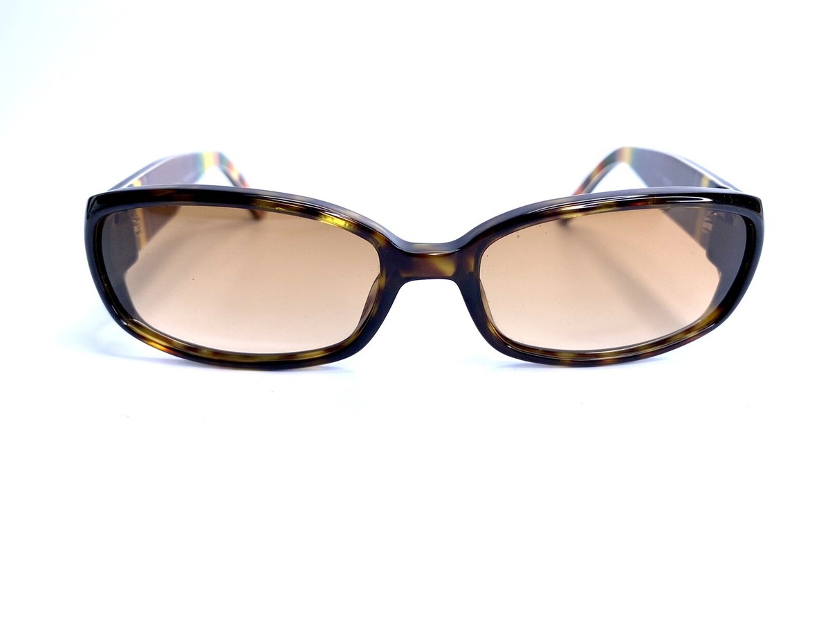 kate spade Tortoise Cat-Eye Sunglasses with Multicolor Stripe Temples Kate Spade Tortoise Stripe Temple Cat Eye Eyeglasses Johanna  main image 4