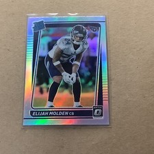 2021 Donruss Optic Holo Silver Prizm #300 Elijah Molden RR RC Titans B-3