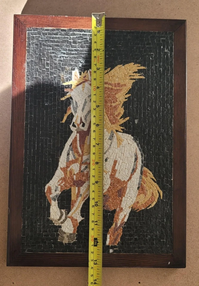 horse tile handmade mosaic - Image 4 of 4