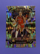 DiDi Richards 2024 Panini Select WNBA Silver Flash Prizm #59 Washington Mystics