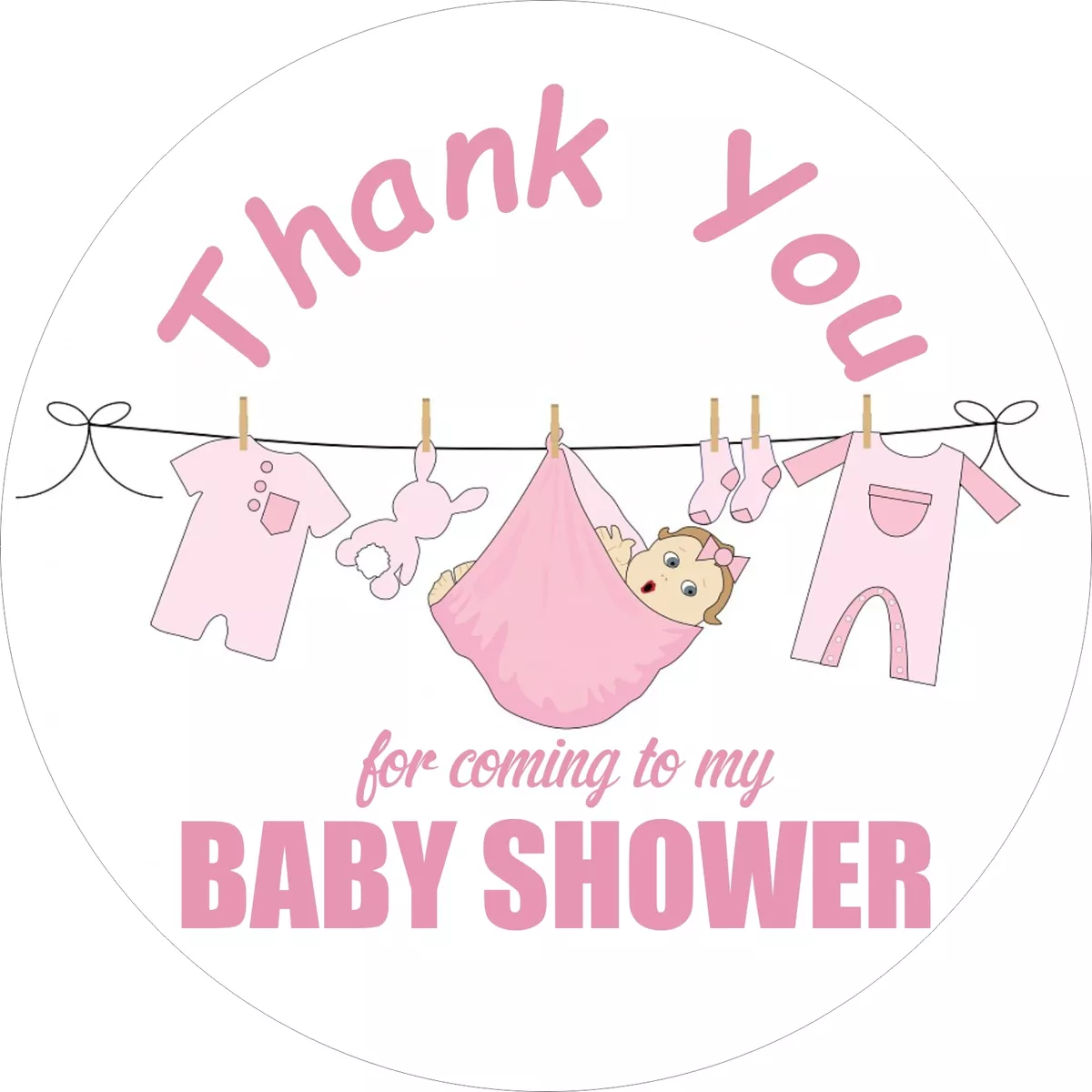 Thank you for coming to cheap my baby shower