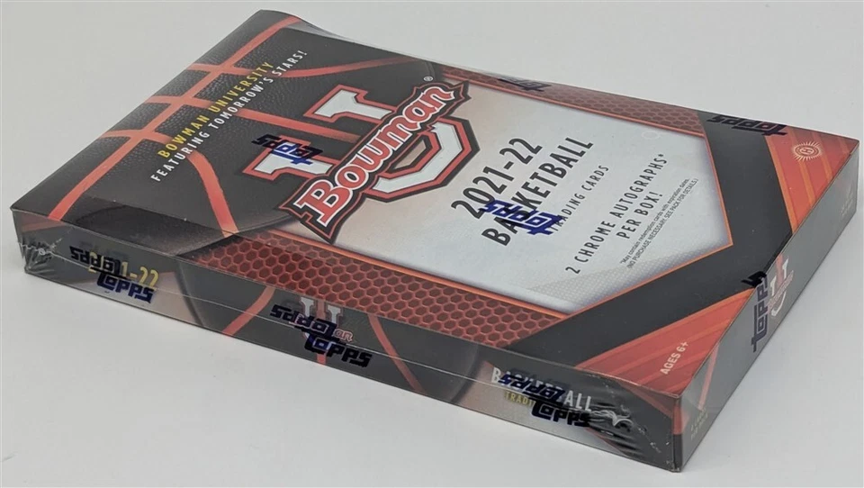 Factory Sealed Hobby Box 2021-22 Bowman University Basketball Cards - Image 2 of 4