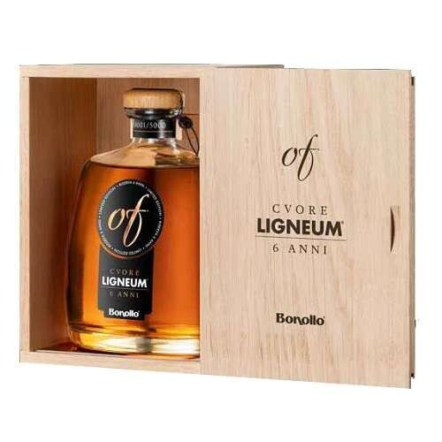 Grappa Bonollo OF Ligneum Cuore Riserva + Cassetta in Legno