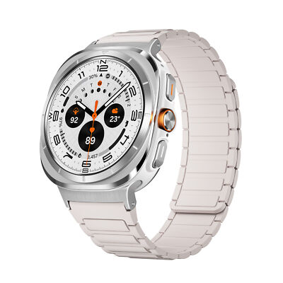 No Gaps Silicone Strap For Samsung Galaxy Watch Ultra 47mm Quick Magnetic Band