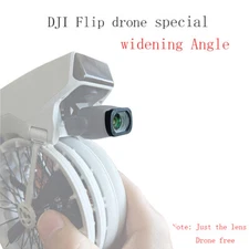 Wide Angle Lens for DJI Flip FPV Drone - Multi-Coated Optical Glass