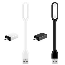 Flexible Mini USB LED Light Lamp Computer Keyboard Laptop PC Adjustable Arm USA