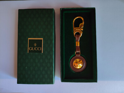 Gucci Schlüsselanhänger 90er Jahre, unbenutzt, im Originalkarton