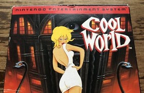 Nintendo Entertainment System NES Cool World Complete CIB Box RARE HTF MINTY