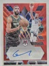 2022-23 Panini Mosaic Autographs Mosaic Rudy Gobert  Red Wave Prizm (AU)