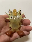 Vintage Meowth Mini Figure 1999 RARE Translucent Pokemon Mini Figure