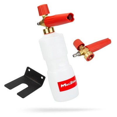 Maxshine Universal Snow Foam Cannon w/Wall Mount - 1/4  Quick Connect Premium...