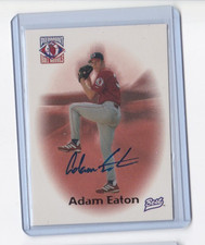 ADAM EATON 1998 BEST MINOR LEAGUE BASEBALL AUTOGRAPHED ROOKIE CARD-SHIPS FREE. rookie card picture