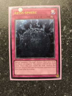 Yugioh Abyss-Sphere ABYR-EN072 Ultimate Rare 1st Ed NM
