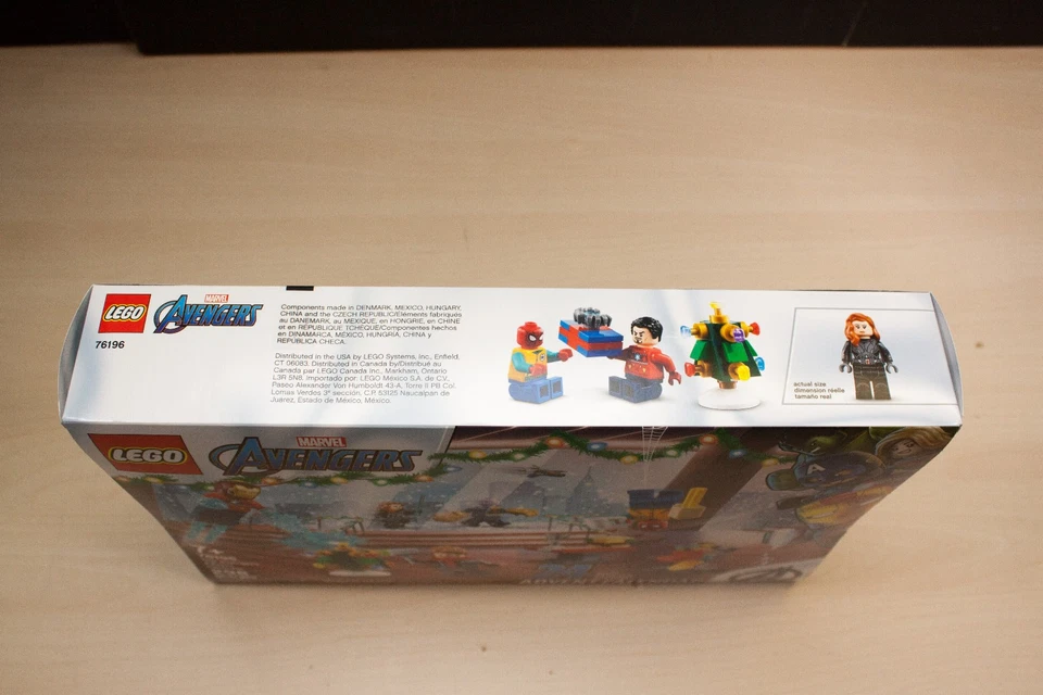 LEGO Marvel The Avengers Advent Calendar 2021 (76196) New Sealed Box - Image 2 of 4
