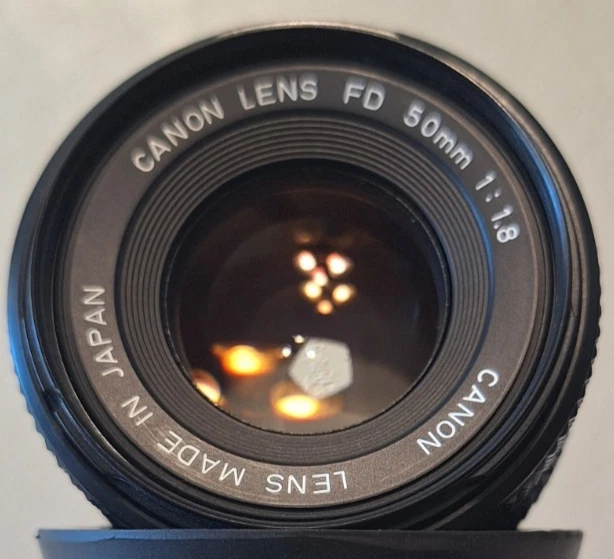 Canon FD f/1.8 Camera Lenses 50mm Focal for sale | eBay