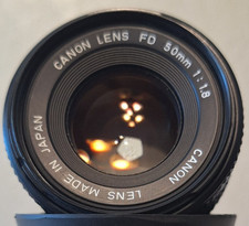 Canon New FD 50mm F1:1.8 Lens Video brief pause between 8 segments 6647329