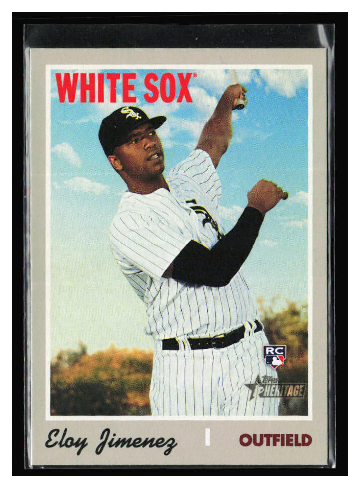 2019 Topps Heritage #516 Eloy Jimenez RC
