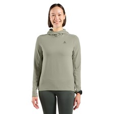 Odlo Essential Thermal Midlayer Hoody Lady |3160011-10876| leichtes Grid-Fleece