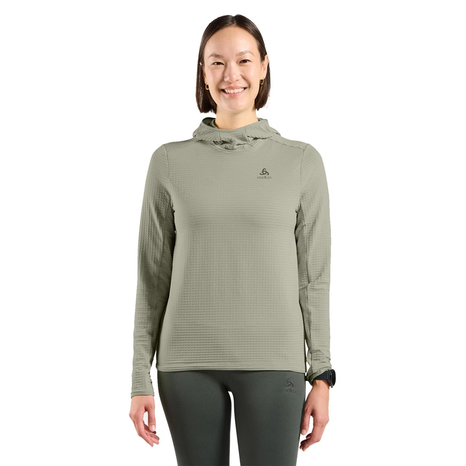 Odlo Essential Thermal Midlayer Hoody Lady |3160011-10876| leichtes Grid-Fleece - Bild 1 von 4