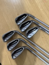 PING 2014 Karsten Golf Iron Set, 6-SW, Black Dot, KS 401 graphite shaft reg flex