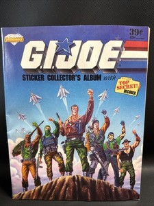 1986 GI JOE STICKER ALBUM DIAMOND PANINI VINTAGE With A Few Stickers