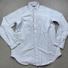 Polo Ralph Lauren Shirt Mens Small Blue Button Long Sleeve Casual NWT