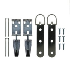 Mirror Hanging Kit with Hangers and Leveling Hardware - 100 lbs - Heavy Duty ...