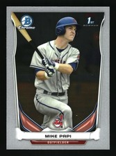 2014 Bowman Draft Chrome  Mike Papi #CDP36 Cleveland Indians
