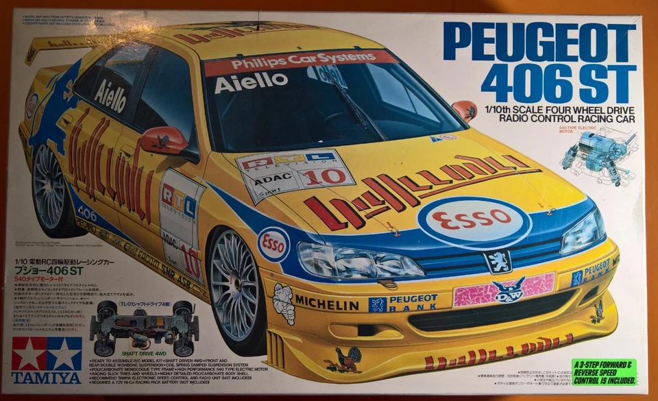 TAMIYA 1:10 PEUGEOT 406 ST (DEFEKT) - Bild 1 von 4