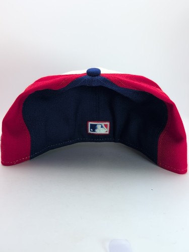 Vintage Montreal Expos Baseball MLB fitted hat 7 3/8 used New Era - Picture 2 of 7