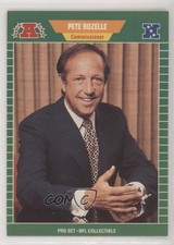 1989 Pro Set Commemorative Collectible Pete Rozelle #1 HOF 1md