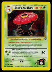 Erika's Vileplume 005/132 Gym Heroes Holo Rare