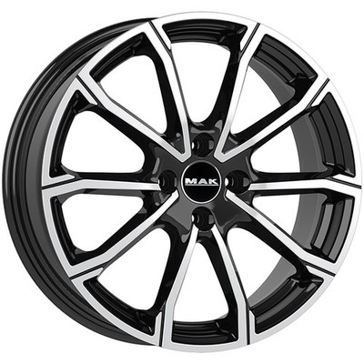 ALUFELGE MAK DAVINCI 7X17 4X108 BLACK MIRROR K3X