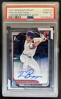 2024 Bowman Draft Travis Bazzana Chrome Auto 1st #CPA-TB Guardians PSA 10