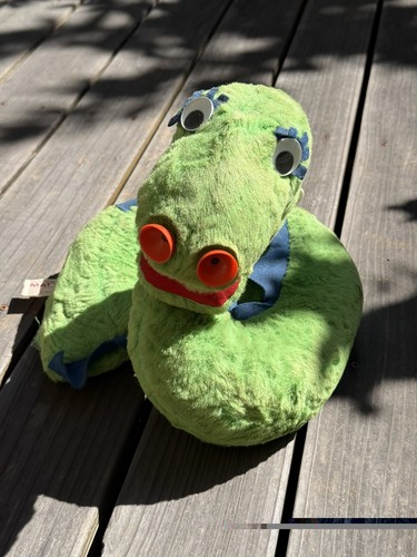 Mattel 1962 Cecil the Seasick Serpent plush talking toy Beanie And Cecil Works!!