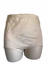 Flexees Womens Panties Xl High Waisted Tummy Control Style 3630 Granny Vintage