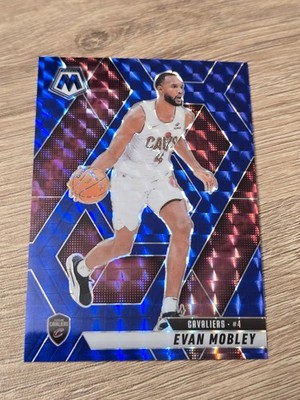 2024-25 Panini Mosaic - Evan Mobley #133 Blue Mosaic Prizm /199