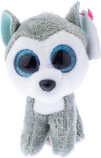 Ty Beanie Boo Boos 36503 Slush the Husky Dog Key Clip 9cm ****NEW