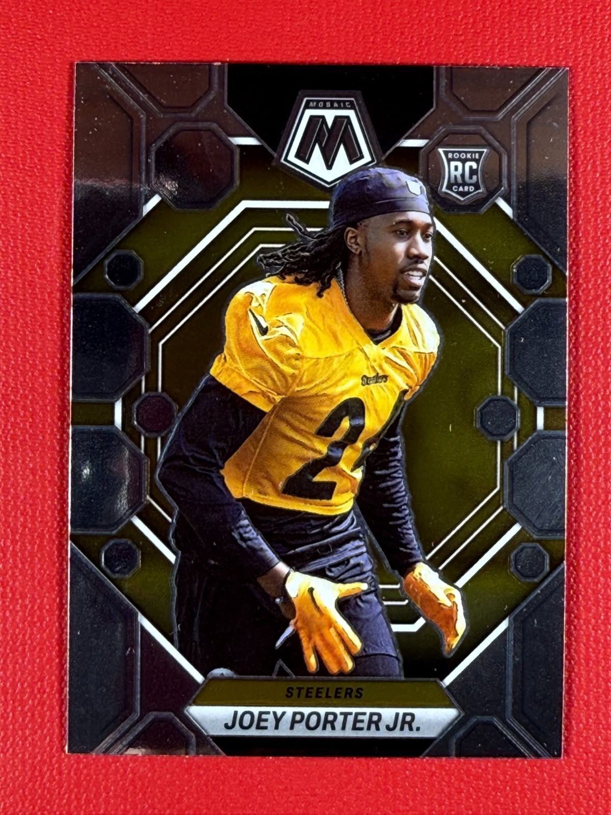 2023 Panini Mosaic Joey Porter Jr #335 Rookie (RC)