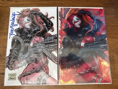 She Spawn SDCC Whatnot Set McFarlane Signed & Artgerm  Ltd 750 Sold Out In Hand