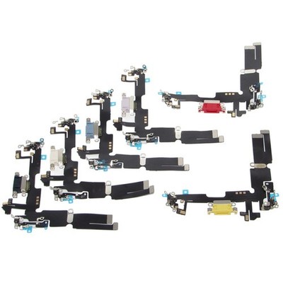 OEM For iPhone 14 Plus USB Charging Port Dock Mic Headphone Flex Cable Charger