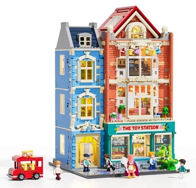 Lumibricks (9100)   Toy Store mit Beleuchtung   3.086 Klemmbausteine